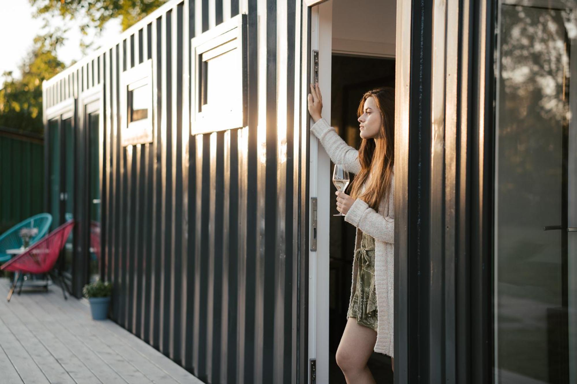 Container Apartment Decin Exterior photo